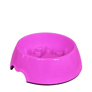 Nunbell Ergonomikus melamin lassúetető tál Pink 350ml